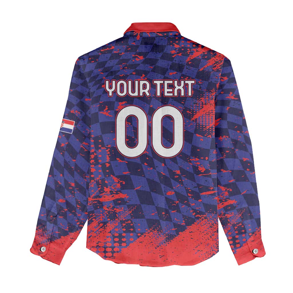 Custom Croatia 2026 World Football Women Casual Shirt Hrvatska Vatreni - Wonder Print Shop