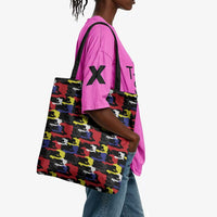 Haiti Map Camouflage Colorful Tote Bag - Wonder Print Shop