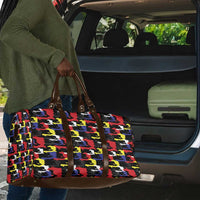 Haiti Map Camouflage Colorful Travel Bag - Wonder Print Shop