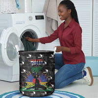 Haiti Map Camouflage Laundry Basket Unique Style - Wonder Print Shop