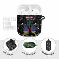 Haiti Map Camouflage AirPods Case Unique Style - Wonder Print Shop