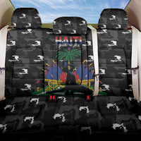 Haiti Map Camouflage Back Car Seat Cover Unique Style - Wonder Print Shop