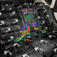 Haiti Map Camouflage Back Car Seat Cover Unique Style - Wonder Print Shop