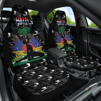 Haiti Map Camouflage Car Seat Cover Unique Style - Wonder Print Shop