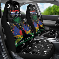 Haiti Map Camouflage Car Seat Cover Unique Style - Wonder Print Shop