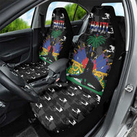 Haiti Map Camouflage Car Seat Cover Unique Style - Wonder Print Shop