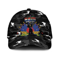 Haiti Map Camouflage Classic Cap Unique Style - Wonder Print Shop