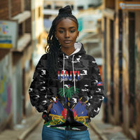 Personalized Haiti Map Camouflage Hoodie Unique Style - Wonder Print Shop