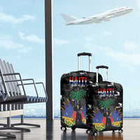 Haiti Map Camouflage Luggage Cover Unique Style - Wonder Print Shop