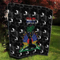 Haiti Map Camouflage Quilt Unique Style - Wonder Print Shop