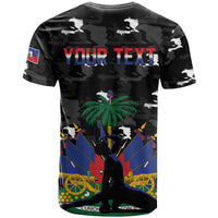 Personalized Haiti Map Camouflage T shirt Unique Style - Wonder Print Shop