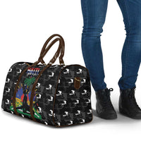 Haiti Map Camouflage Travel Bag Unique Style - Wonder Print Shop