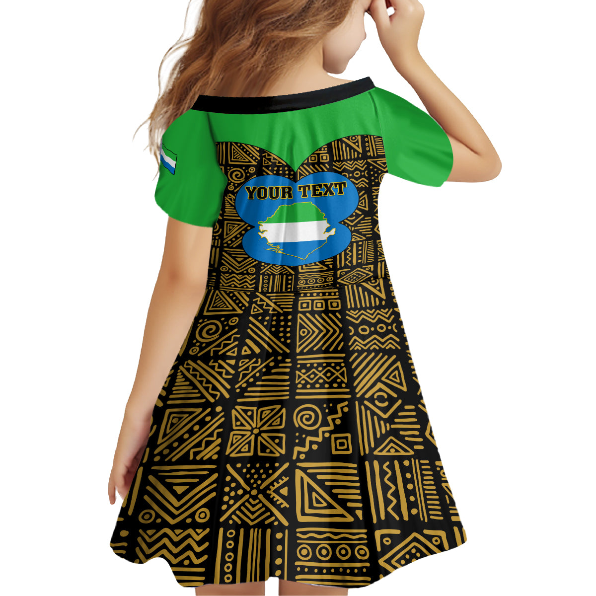Sierra Leone Independence Day 2024 Family Matching Off Shoulder Long Sleeve Dress and Hawaiian Shirt Happy 63rd Anniversary African Pattern - Wonder Print Shop