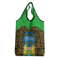 Sierra Leone Independence Day 2024 Grocery Bag Happy 63rd Anniversary African Pattern