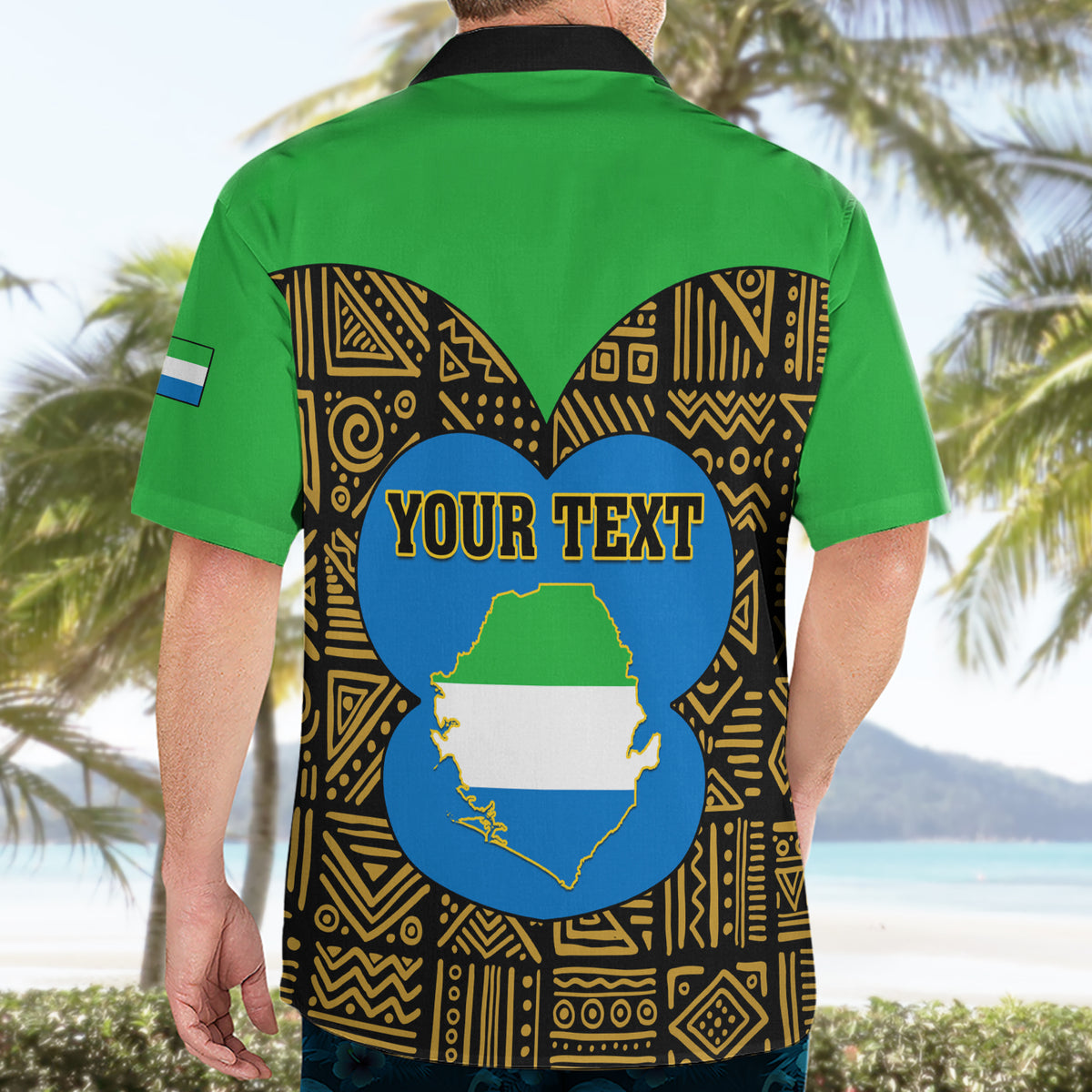Sierra Leone Independence Day 2024 Hawaiian Shirt Happy 63rd Anniversary African Pattern - Wonder Print Shop