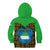 Sierra Leone Independence Day 2024 Kid Hoodie Happy 63rd Anniversary African Pattern - Wonder Print Shop