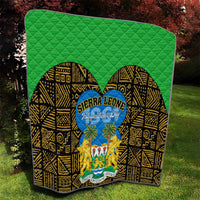 Sierra Leone Independence Day 2024 Quilt Happy 63rd Anniversary African Pattern - Wonder Print Shop