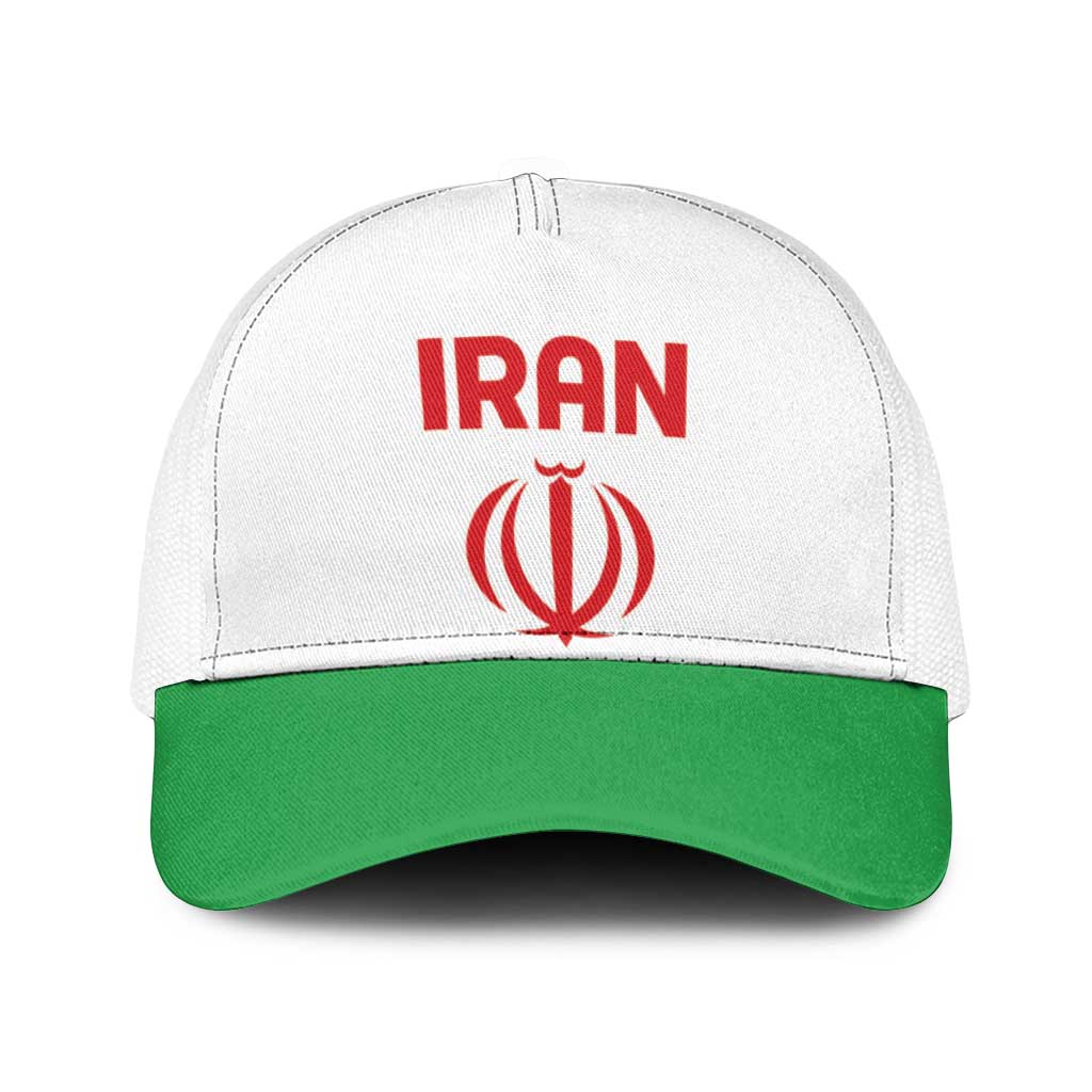 Football 2026 Iran Baseball Net Cap Team Melli Come On