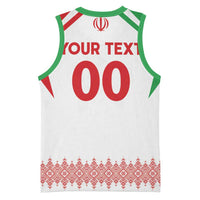 Custom Football 2026 Iran Basketball Jersey Team Melli Come On