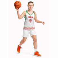 Custom Football 2026 Iran Basketball Jersey Team Melli Come On