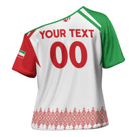 Custom Football 2026 Iran Cross Shoulder Shirt Team Melli Come On