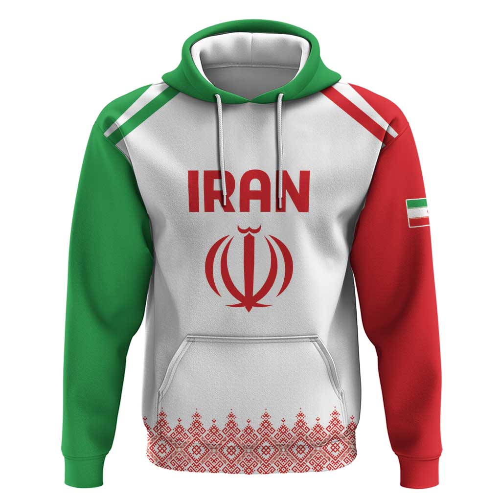 Custom Football 2026 Iran Hoodie Team Melli Come On