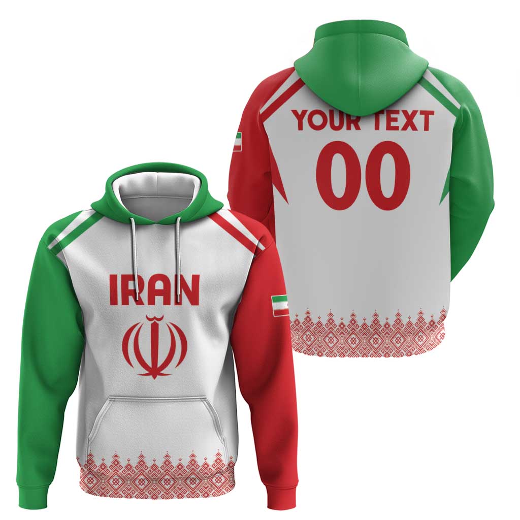 Custom Football 2026 Iran Hoodie Team Melli Come On
