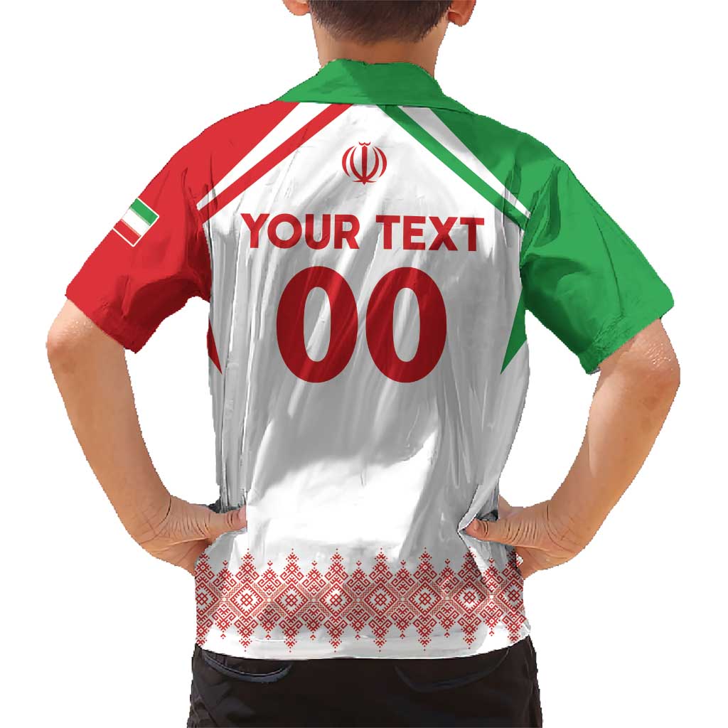 Custom Football 2026 Iran Kid Hawaiian Shirt Team Melli Come On