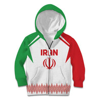 Custom Football 2026 Iran Kid Hoodie Team Melli Come On