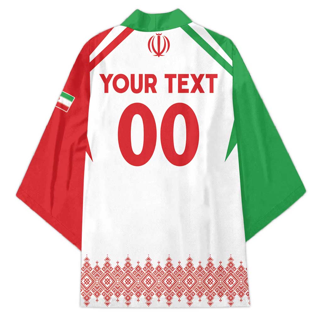 Custom Football 2026 Iran Kimono Team Melli Come On