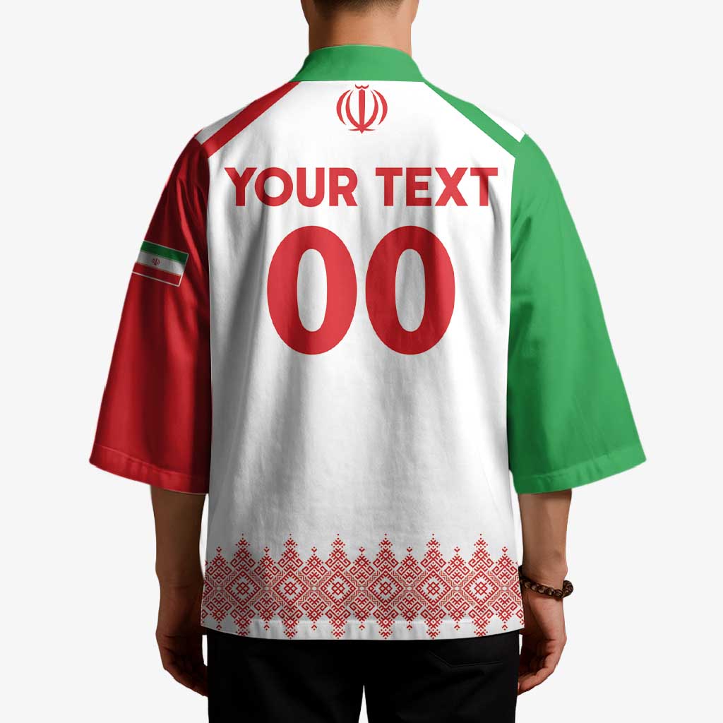 Custom Football 2026 Iran Kimono Team Melli Come On