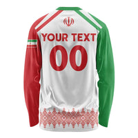 Custom Football 2026 Iran Long Sleeve Shirt Team Melli Come On