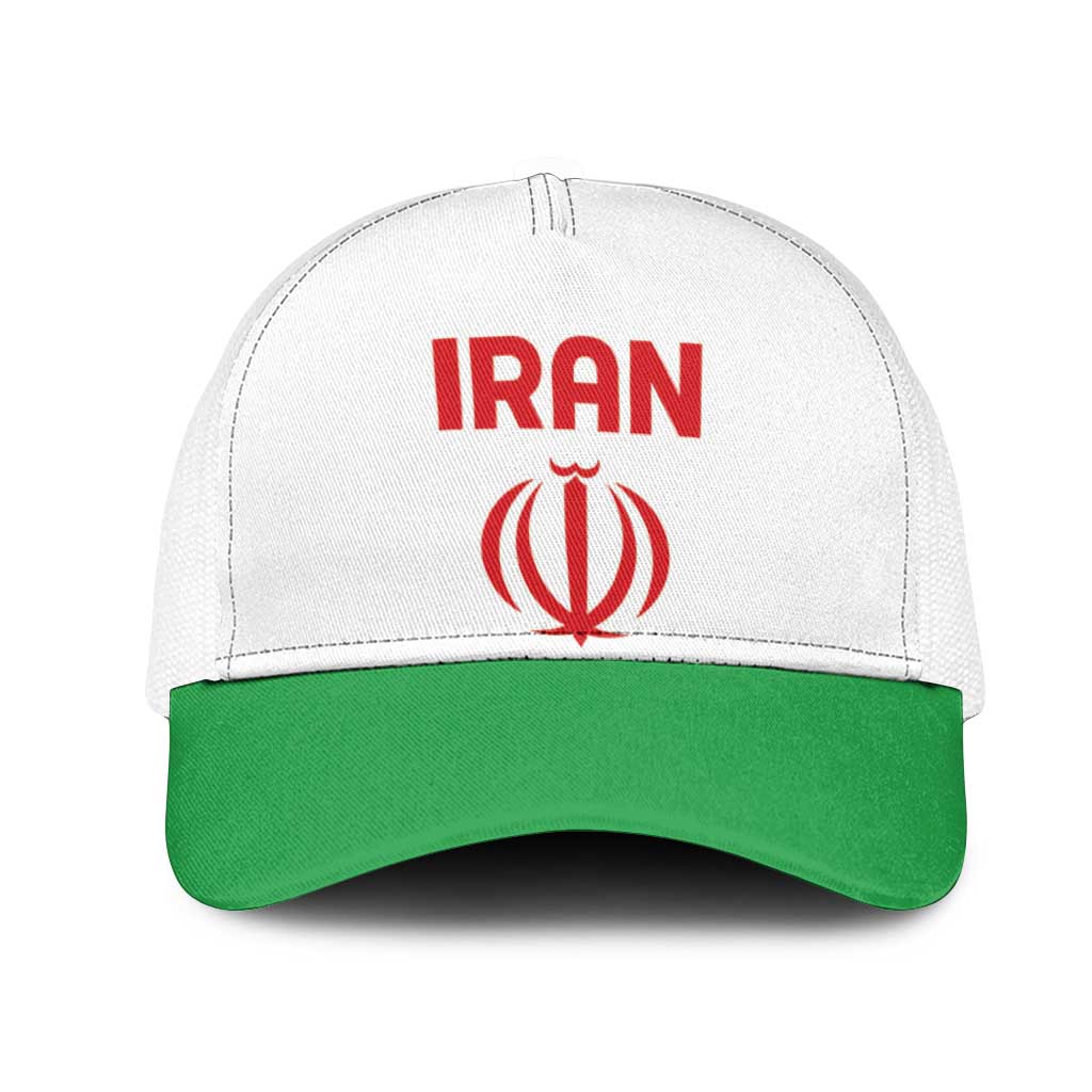 Football 2026 Iran Mesh Trucker Cap Team Melli Come On