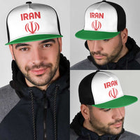 Football 2026 Iran Mesh Trucker Cap Team Melli Come On