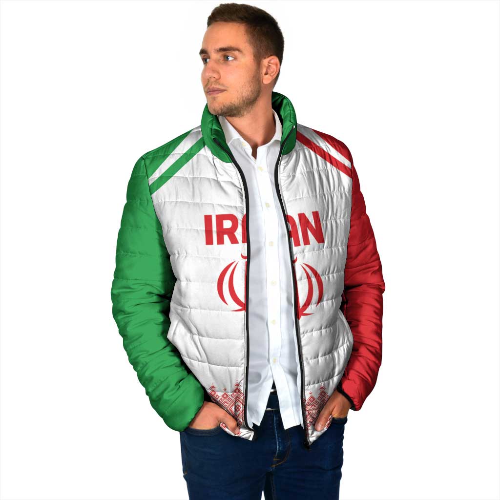 Custom Football 2026 Iran Padded Jacket Team Melli Come On