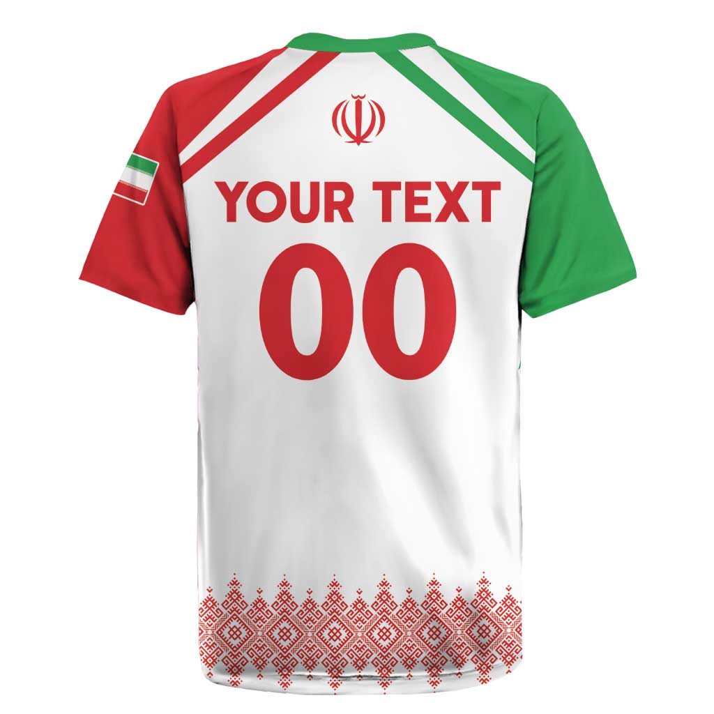 Custom Football 2026 Iran Rugby Jersey Team Melli Come On
