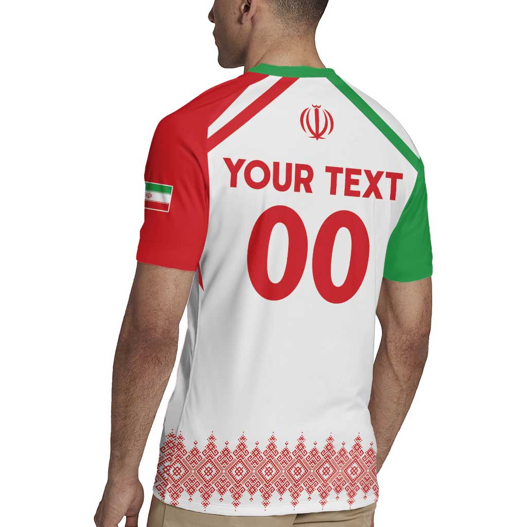 Custom Football 2026 Iran Rugby Jersey Team Melli Come On