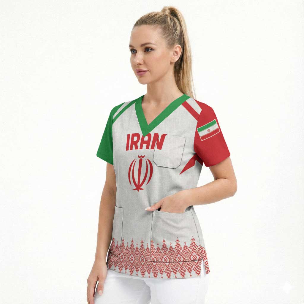 Custom Football 2026 Iran Scrub Top Team Melli Come On