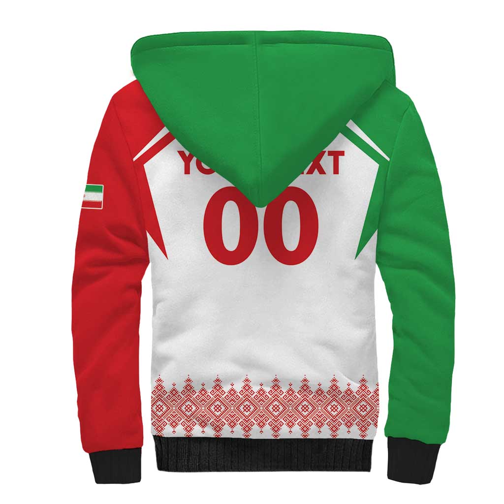 Custom Football 2026 Iran Sherpa Hoodie Team Melli Come On