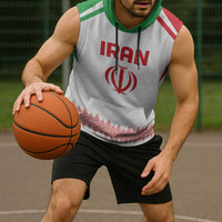 Custom Football 2026 Iran Sleeveless Hoodie Team Melli Come On
