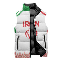 Custom Football 2026 Iran Sleeveless Puffer Jacket Team Melli Come On