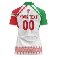 Custom Football 2026 Iran Women Polo Shirt Team Melli Come On