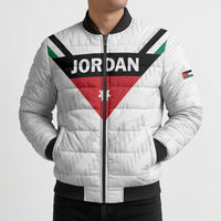 Custom Football 2026 Jordan Bomber Puffer Jacket The Chivalrous Ones Go Up