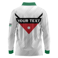 Custom Football 2026 Jordan Long Sleeve Polo Shirt The Chivalrous Ones Go Up