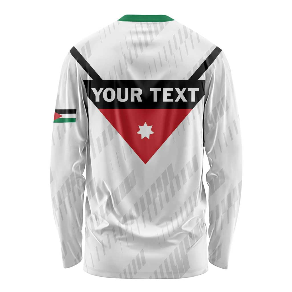 Custom Football 2026 Jordan Long Sleeve Shirt The Chivalrous Ones Go Up