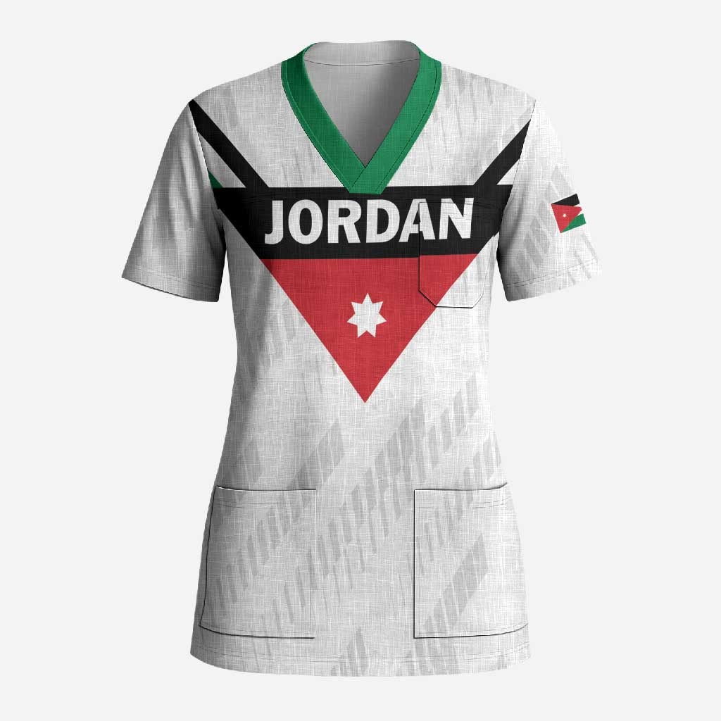 Custom Football 2026 Jordan Scrub Top The Chivalrous Ones Go Up