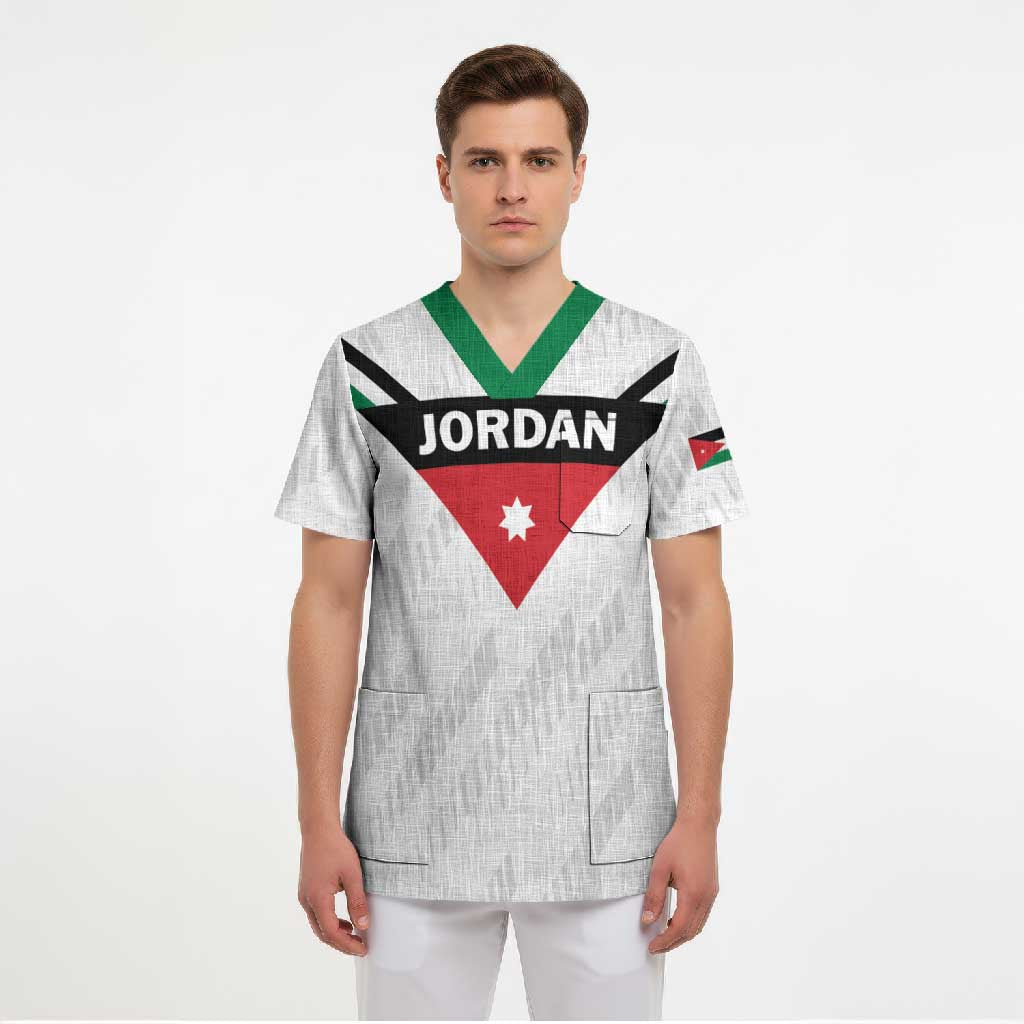 Custom Football 2026 Jordan Scrub Top The Chivalrous Ones Go Up