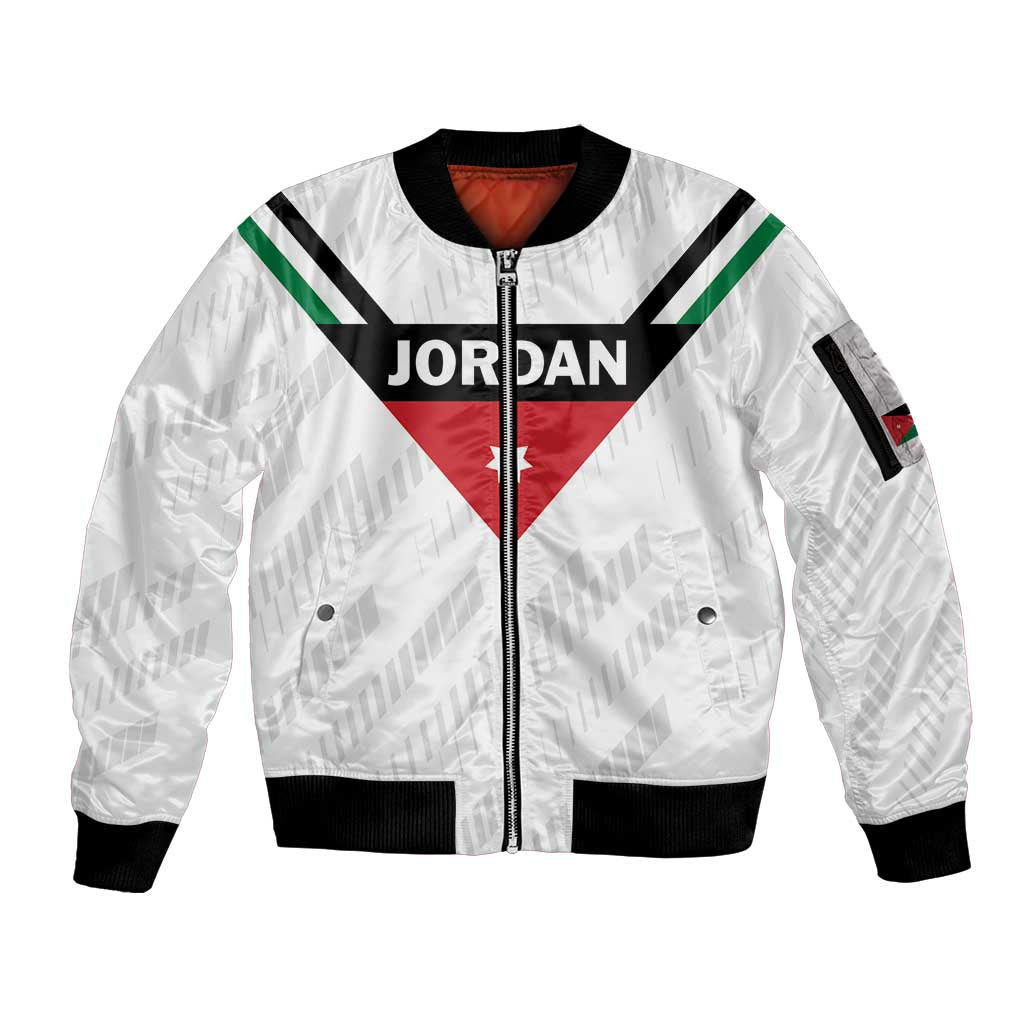Custom Football 2026 Jordan Sleeve Zip Bomber Jacket The Chivalrous Ones Go Up