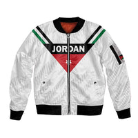 Custom Football 2026 Jordan Sleeve Zip Bomber Jacket The Chivalrous Ones Go Up