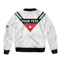 Custom Football 2026 Jordan Sleeve Zip Bomber Jacket The Chivalrous Ones Go Up